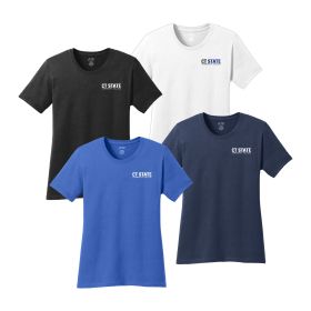 Ladies' Short Sleeve Cotton Tee. LPC54