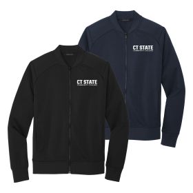 Mercer+Mettle&trade; Double-Knit Bomber. MM3000