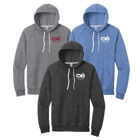 JERZEES &reg; Snow Heather French Terry Raglan Hoodie. 90M