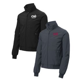 Men's Soft Shell Bomber Jacket. J337