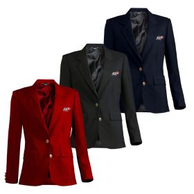Ladies' Essential Polyester Blazer - EMB/LC