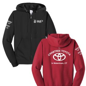  JERZEES® - NuBlend® Full-Zip Hooded Sweatshirt. 993M - DF/ 4 LOC.
