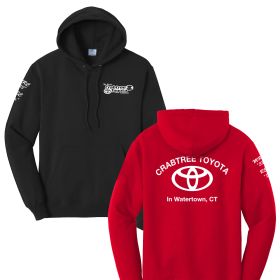Pullover Hooded Sweatshirt. PC78H - DF/4 LOC.