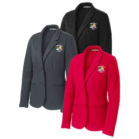 CWS -  Ladies' Knit Blazer. LM2000 - EMB