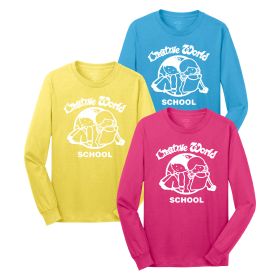 CWS - Adult Long Sleeve Tee. PC54LS - DF/FF