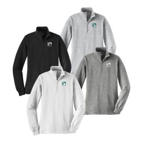 Ladies' 1/4-Zip Sweatshirt. LST253
