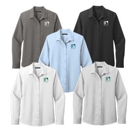 Ladies' Long Sleeve Performance Staff Shirt. LW401