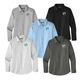 Ladies' Long Sleeve SuperPro Twill Shirt. LW808