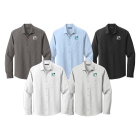 Men's Long Sleeve Performance Staff Shirt. W401