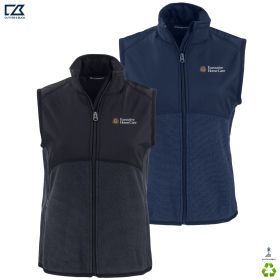 C&B Ladies' Hunts Point Recycled Fleece Hybrid Vest. LCK00228