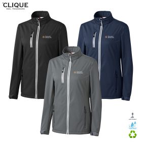 Clique Ladies' Telemark Recycled Stretch Softshell Jacket. LQO00041