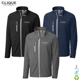Clique Men's Telemark Recycled Stretch Softshell Jacket. MQO00055