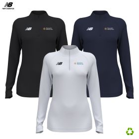 New Balance Ladies' Athletics Half Zip 2.0. TMWT748 - DF/LC