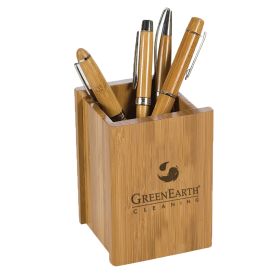 Bamboo Pen Cup (Lots of 100). BA-04