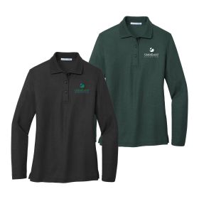 Ladies' Silk Touch Long Sleeve Polo. L500LS
