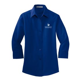 Ladies' 3/4-Sleeve Easy Care Shirt. L612