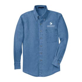 Men's Long Sleeve Denim Shirt. S600