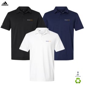 Adidas Men's Textured Stripe Polo. A704 - DF/LC