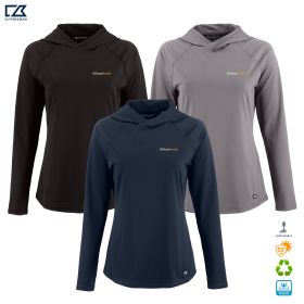 C&B Ladies' Prospect Recycled Featherlight Hooded Pullover. LCK00224 - DF/LC