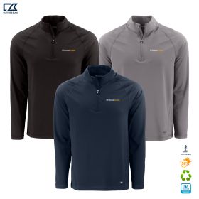 C&B Men's Prospect Recycled Featherlight 1/4-Zip. MCK01364 - DF/LC