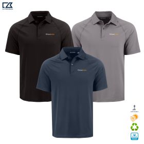 C&B Men's Prospect Recycled Featherlight Stretch Sport Polo. MCK01367 - DF/LC