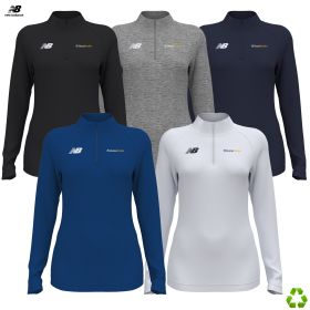 New Balance Ladies' Athletics Half Zip 2.0. TMWT748 - DF/LC