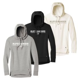 LIFECHANGER - OGIO&reg; Ladies' Luuma Pullover Hoodie. LOG810 - GP/FF
