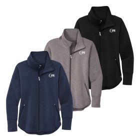 OGIO&reg; Ladies' Luuma Full-Zip Fleece. LOG812 - EMB/LC