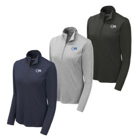 Ladies' Endeavor 1/4-Zip Pullover. LST469 - EMB/LC