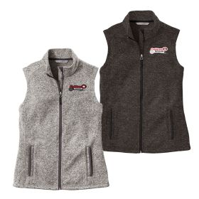  Ladies' Sweater Fleece Vest L236