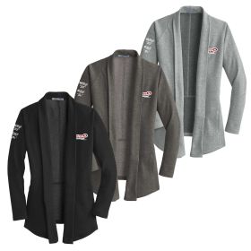 Ladies' Interlock Cardigan. L807