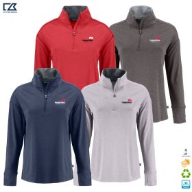 C&B Ladies' Forge Recycled Four-Way Stretch 1/4-Zip. LCK00227 - DF/LC
