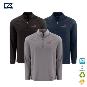 C&B Men's Prospect Recycled Featherlight 1/4-Zip. MCK01364 - DF/LC