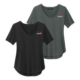 M+M&trade; Ladies' Stretch Jersey Relaxed Scoop. MM1017
