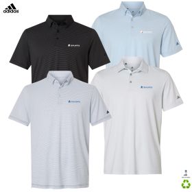 Adidas Men's Ultimate Pencil Strip Climacool Polo. A2026