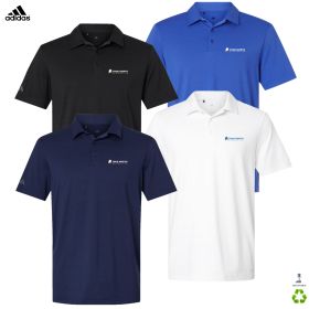 Adidas Men's Textured Stripe Polo. A704 - DF/LC
