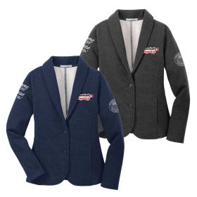 Ladies' Fleece Blazer. L298 - EMB/ 4 LOC.