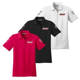 Ladies' Stain-Resistant Polo. L510 - EMB/ 4 LOC.