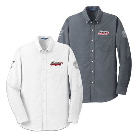 Men's Long Sleeve Oxford Shirt. S658 - EMB/ 4 LOC.