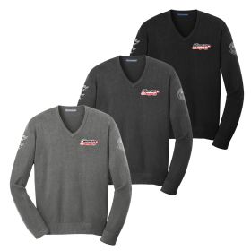 Men's V-Neck Sweater. SW2850 - EMB/LC/BC