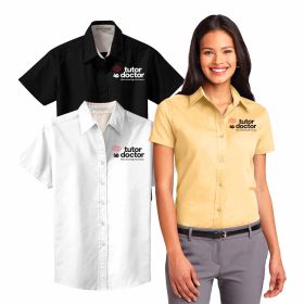 Ladies' Short Sleeve Easy Care  Shirt. L508