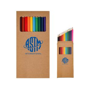2-Piece Colored Pencil Set (LOTS OF 12). 11998