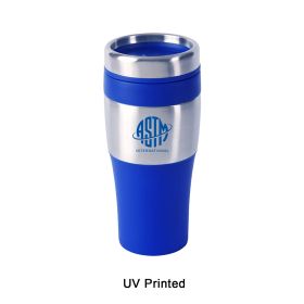 16 oz Silver Streak Travel Mug (Sold Individually). MG410