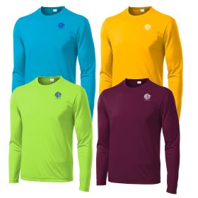 Adult Long Sleeve Wicking Tee. ST350LS - DF/LC