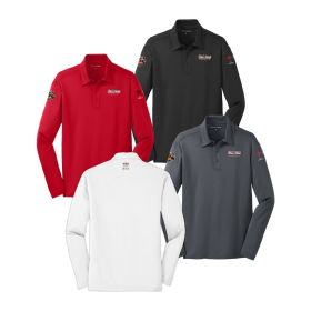  Men's Long Sleeve Performance Polo. K540LS - EMB/3 LOC.