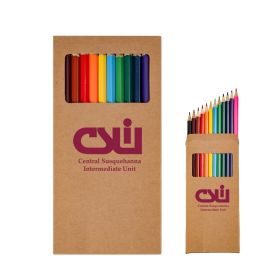 2-Piece Colored Pencil Set (LOTS OF 12). 11998