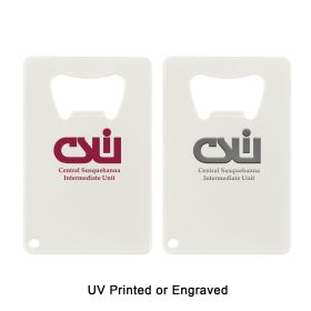 Credit Card Shaped Bottle Opener (LOTS OF 24). 178-CARDOPENER
