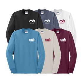 Jerzees Dri-Power 50/50 Cotton/Poly Long Sleeve T-Shirt. 29LS - DF/LC