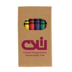 6-Piece Crayon Set (LOTS OF 24). 460