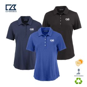 Cutter & Buck Eco Recycled Ladies' Polo. LCK00192 - DF/LC